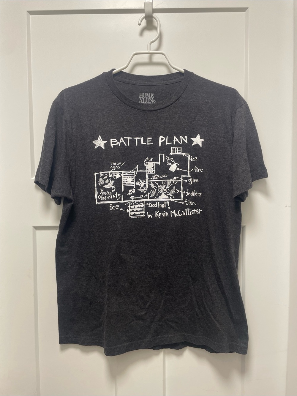 Home Alone Battle Plan Christmas Tee